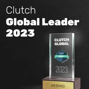 Weband с признание "Clutch Global Leader" за 2023