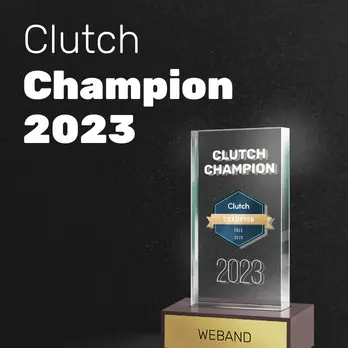 Weband с отличие "Clutch Champion" за 2023