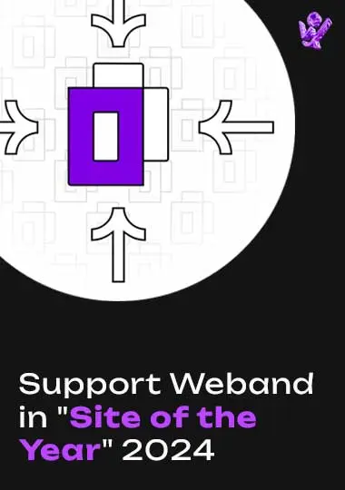 Support Weband in "Site of the Year" 2024