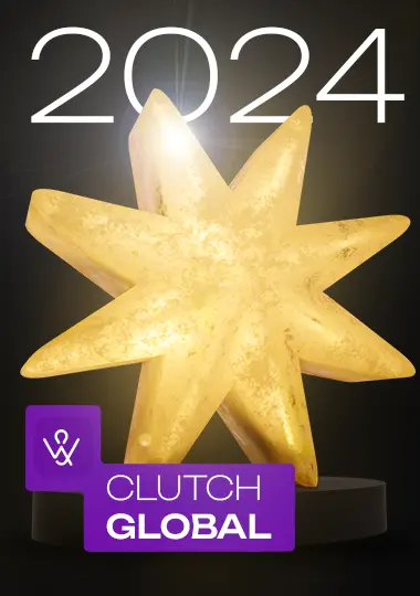 Weband Studio wins the Clutch Global Fall Award 2024