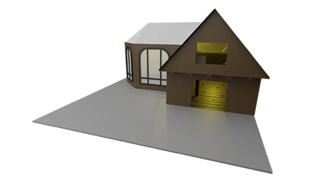 3D Коледна картичка
