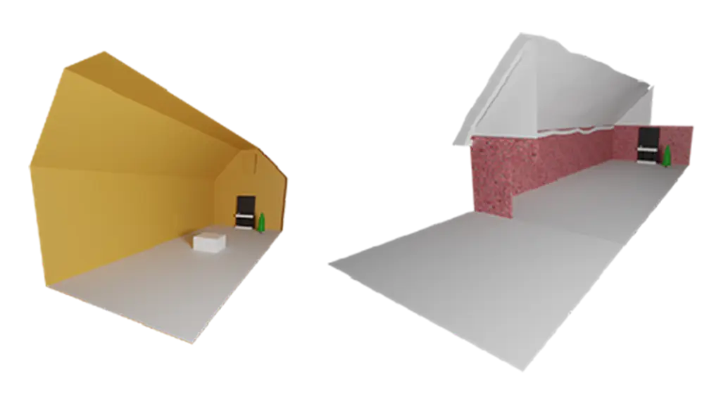 3D Коледна картичка